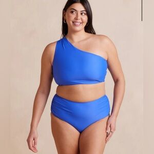 Summersalt Women’s Sidestroke Bikini Top Hydrangea (Size 18)